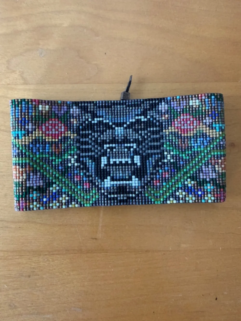 Julie Rofman hanwoven beaded cuff bracelet